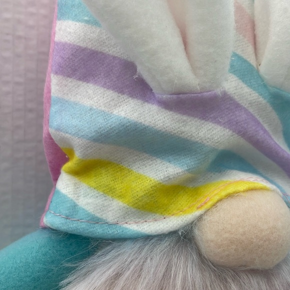 Multicolor Spring/Easter Bunny Gnome - Picture 3 of 11